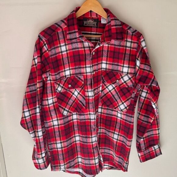 Greatland Apparel Vintage Shirt Plaid Flannel - Picture 2 of 6